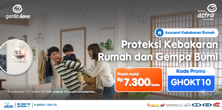 Promo Asuransi Kebakaran untuk Rumah Tinggal Anda  